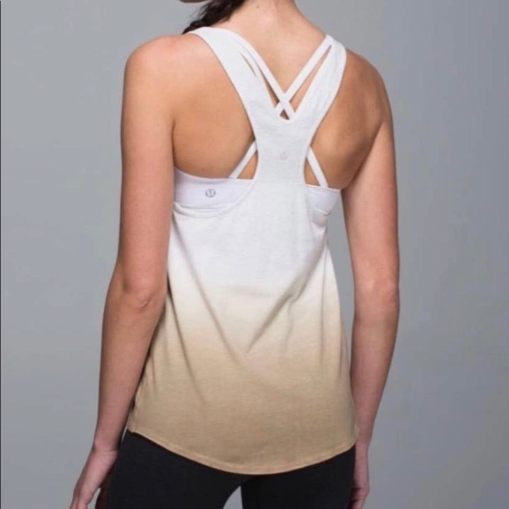 Lululemon Ombré Razorback Tank